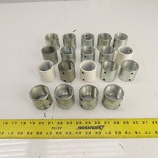 1-1/2" x 1-1/2" Threaded Female Conduit Couplings W/ Set Screws Lot Of 19