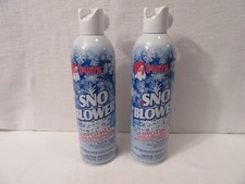 Santa Sno Blower Fake Snow Spray, Christmas Decoration, 2 16-oz Cans