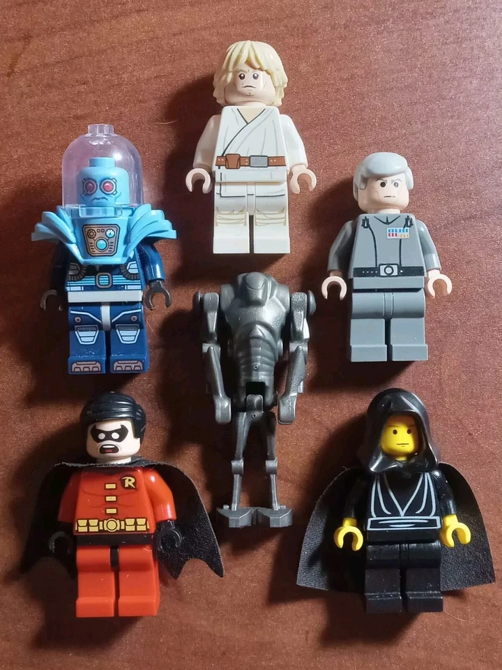 Lego Star Wars minifigure lot Vintage Death Star Batcave DC Superheroes Jedi Og - Image 2 of 4