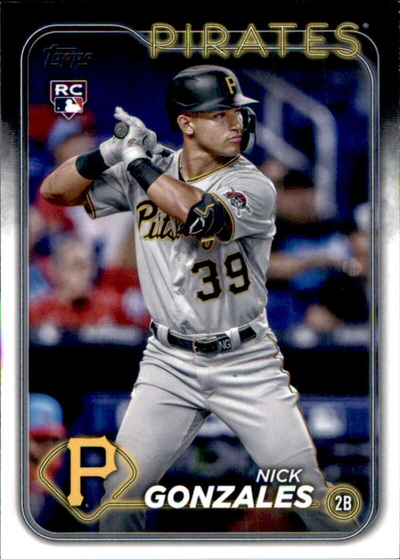2024 Topps #168 Nick Gonzales Pittsburgh Pirates Rookie | eBay