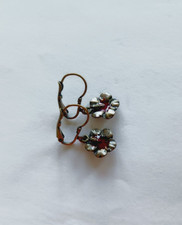 Multicolor Flower Dangle Earrings