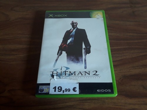 Jeu Hitman 2: Silent Assassin Pour Xbox - Version PAL Complète, état Correct (2004)