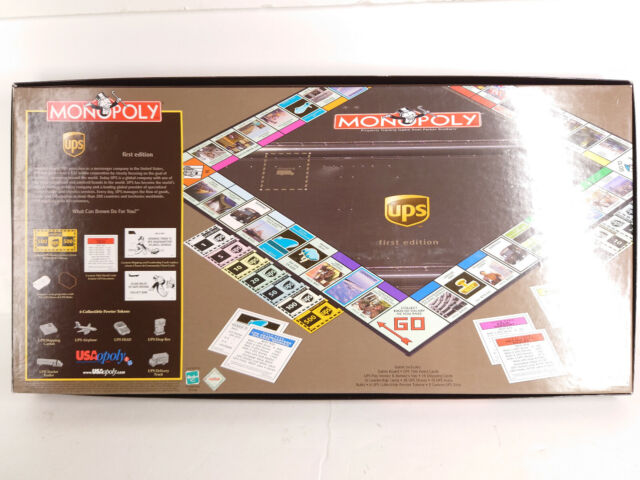for sale online UPS Monopoly 1st Edition Board Game What Can Brown Do for You