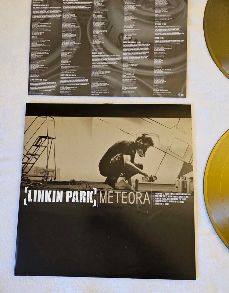 Linkin Park Meteora Limited Edition Gold Vinyl 2013 Hot Topic x/1500 Mint Foto 2 de 4