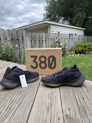 Size 10 - adidas Yeezy Boost 380 Onyx Non-Reflective 194816663938