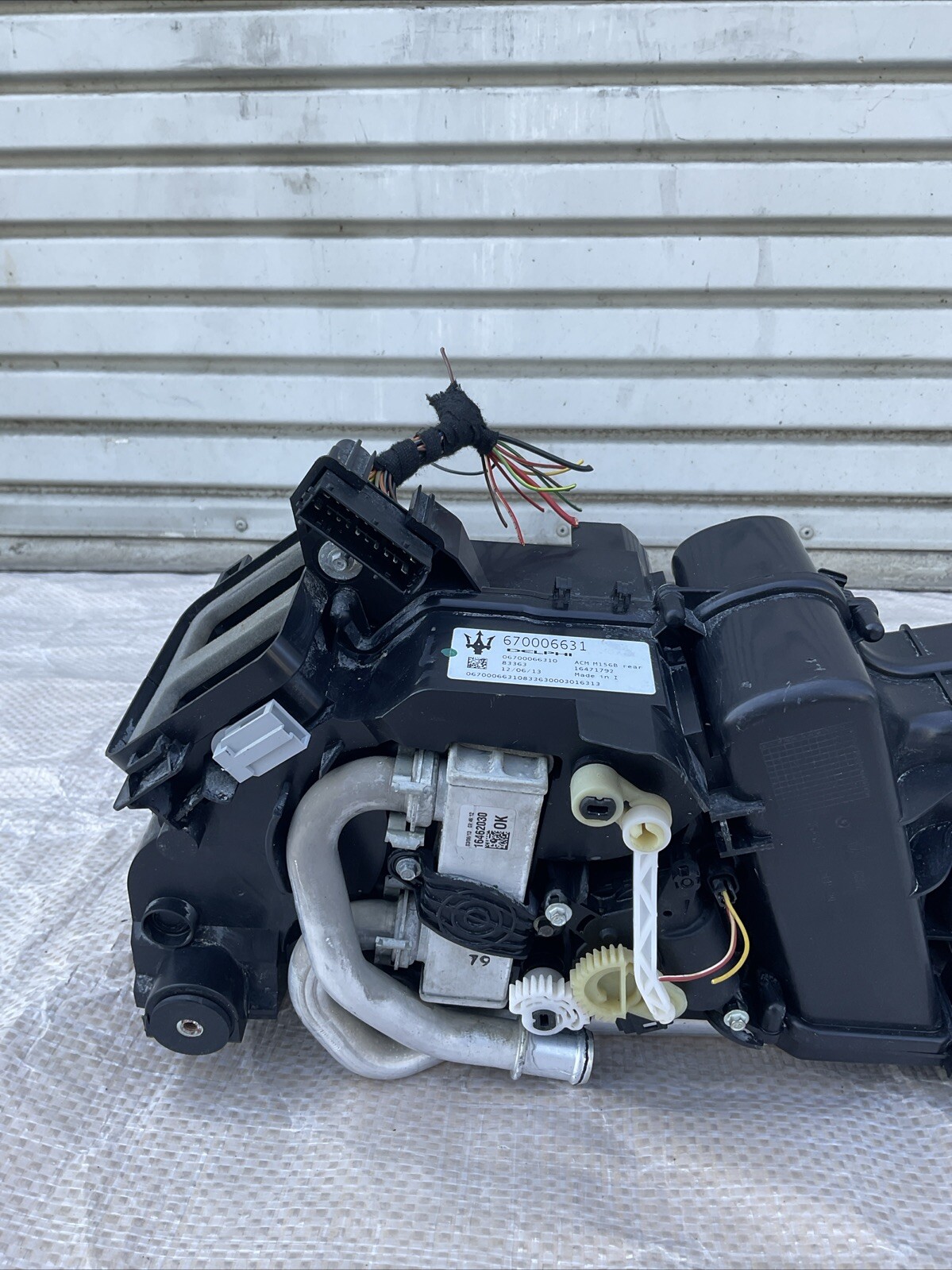 2014 MASERATI QUATTROPORTE Q4 CENTER CONSOLE HEATER CORE BLOWER MOTOR ASSY OEM