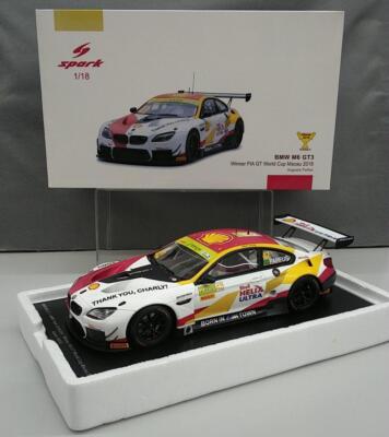 Spark BMW M6 GT3 Winner FIA GT World Cup Macau 2018 1/18 Spark BMW M6 GT3 Winner FIA GT World Cup Macau 2018 1/18