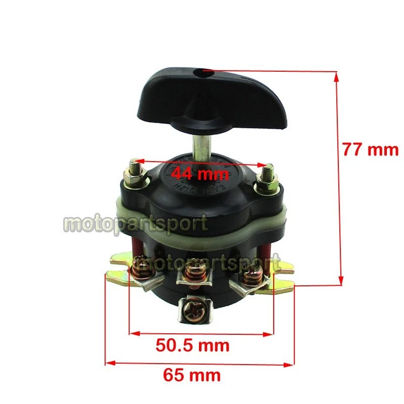 Interruptor inverso delantero para X-Treme XA-1000 GIO Manteray ATV eléctrico cuádruple Foto 2 de 4