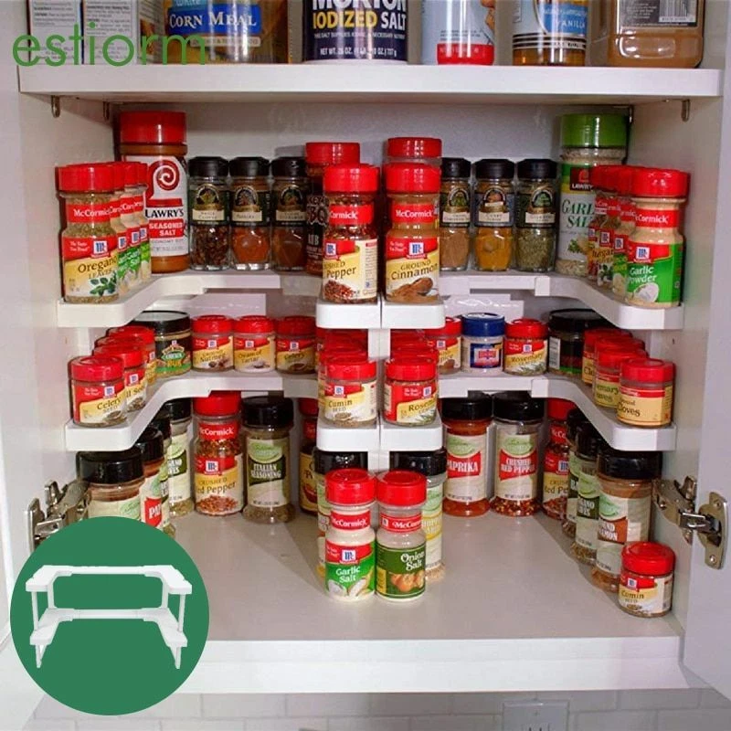 Spice rack 2025 for pantry shelf