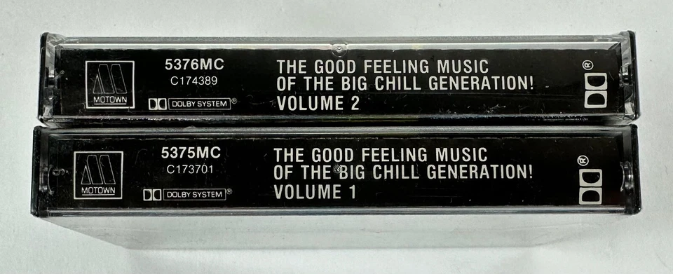 The Good Feeling Music of the Big Chill Generation Vol 1 & 2 Cassette Tapes - Image 2 of 4