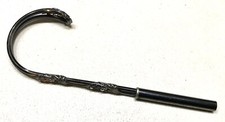 Vintage 1950  Unused Made In Italy Parasol Umrella Walking Stick Cane Handle Mint