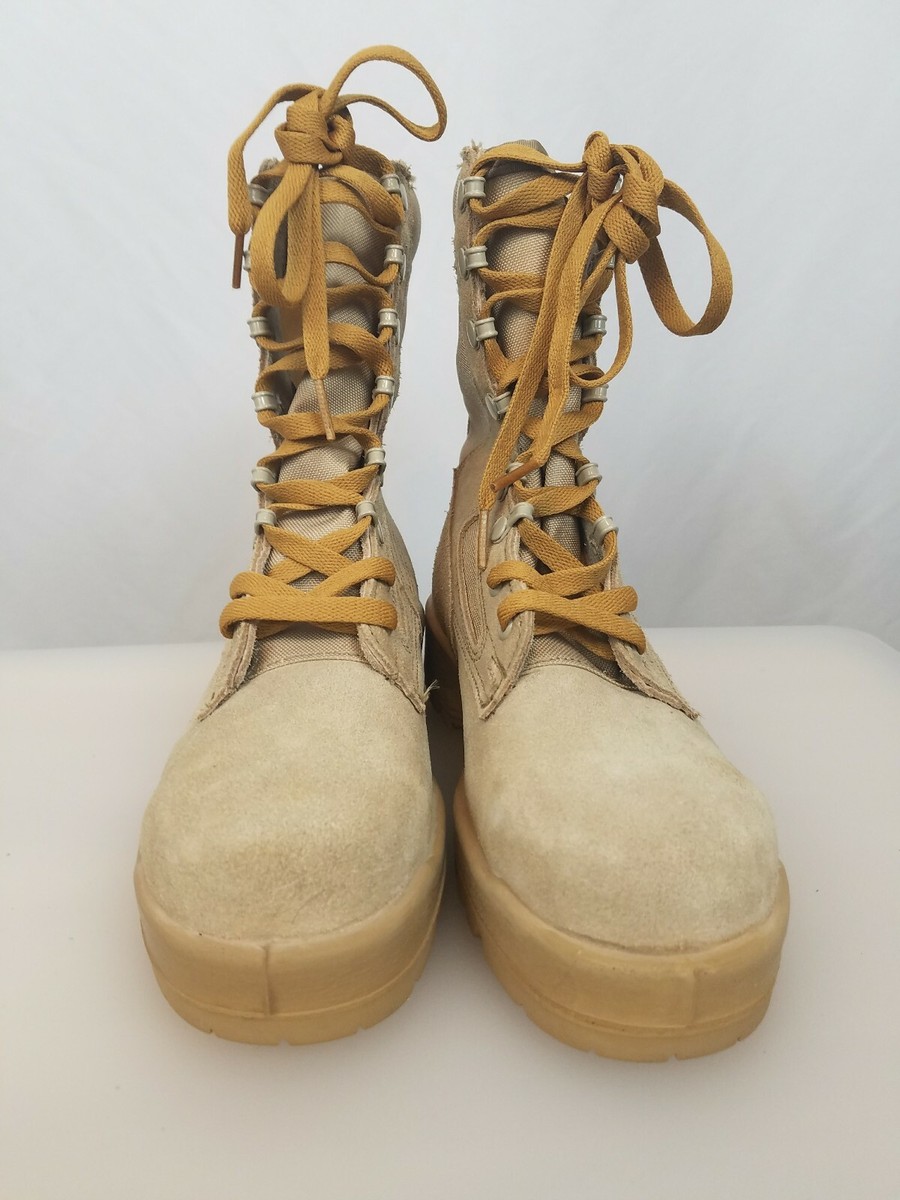 WELLCO Military Flight Combat Work Boots Hot Weather Desert  display picture 3