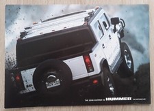 Hummer H2 Brochure / Leaflet 2006 - UK Specification