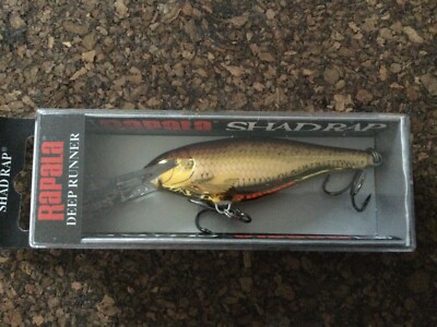 Rapala Shad Rap -7cm -8g - Deep Runner - Golden Alburnus - Schwimmtiefe 5 /11 .