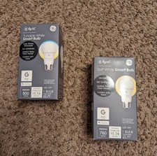 Lot of 2 C by GE Tunable White Smart Bulb LED A19 Brand New 800 Lumens