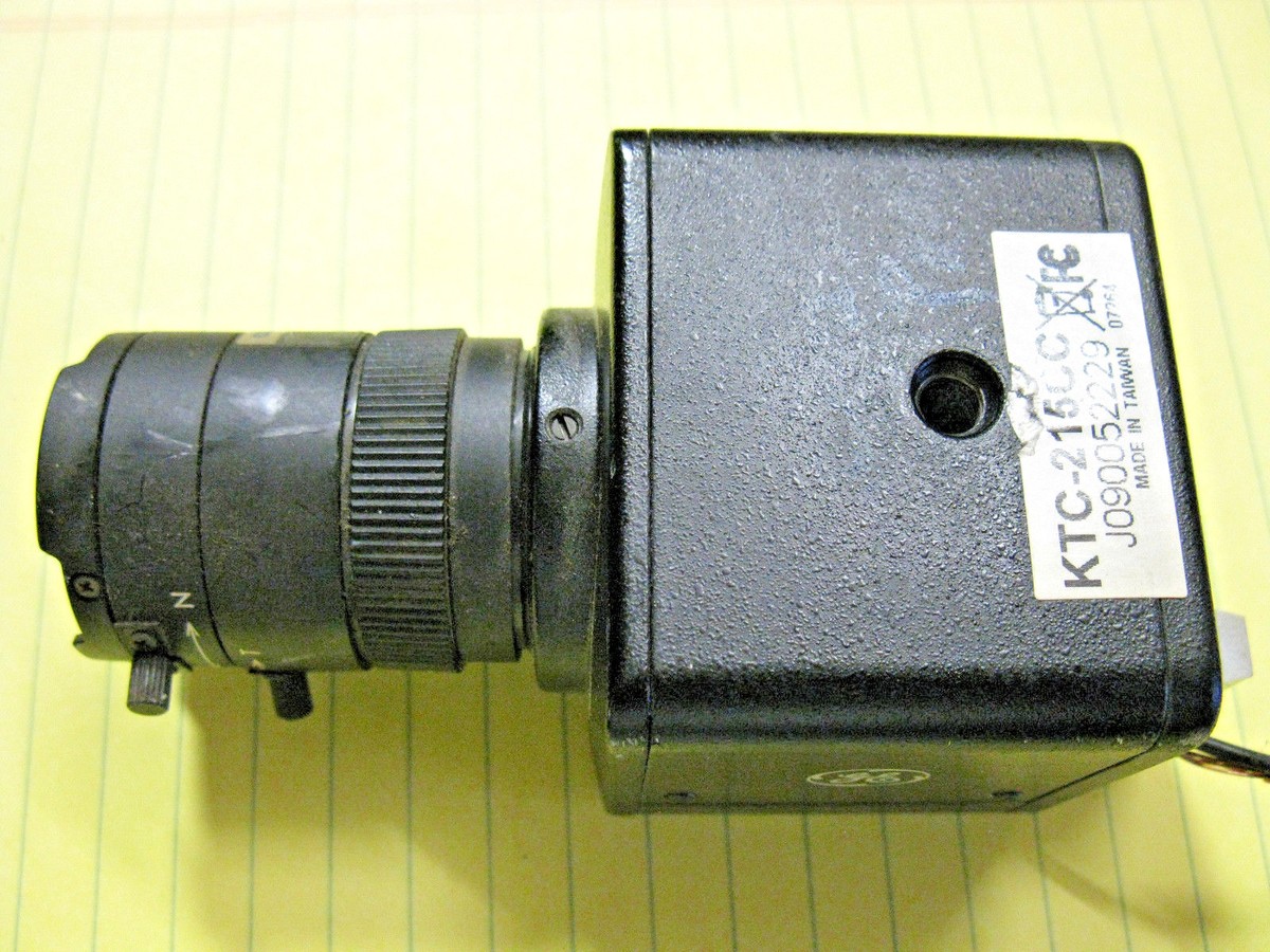 GE SECURITY COLOR CAMERA KTC-215CC W/ 480 TVL, COMPACT, DIGITAL