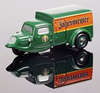 05114 Schuco Piccolo 1:90 Tempo Dreirad JäGermeister Kastenwagen