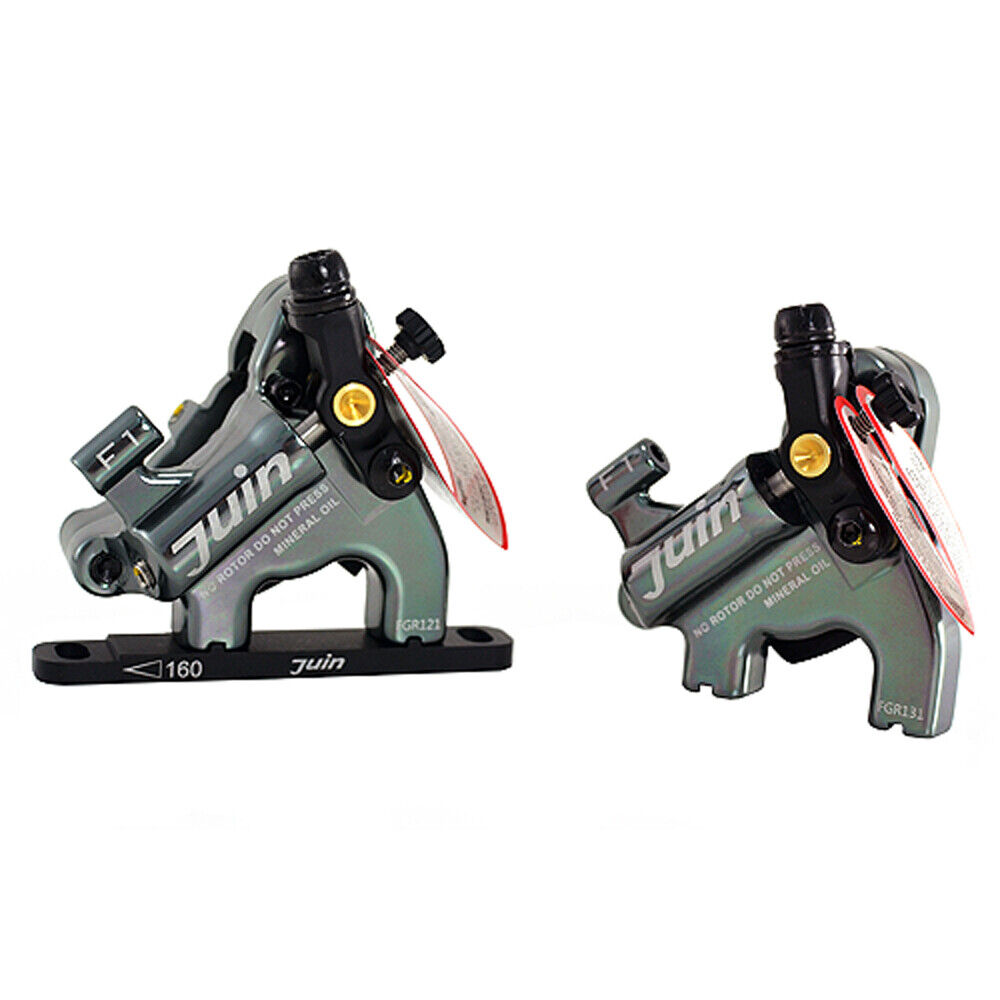 JUIN TECH F1 Hydraulic FlatMount Road CX DiscBrakeSet 160mm JUIN TECH F1 Hydraulic FlatMount Road CX DiscBrakeSet 160mm