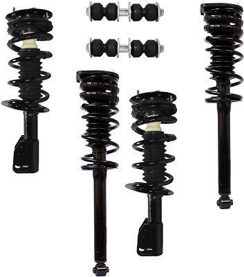 Front & Rear Strut Coil Spring Sway Bar Links for Pontiac Sunfire Chevy Cavalier
