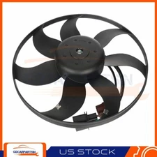 Radiator Cooling Fan Fits 2005-2018 Volkswagen Jetta 2006-2020 Volkswagen Passat