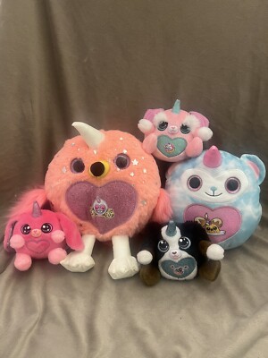 Rainbocorns Fairycorn SET (5 Pets)  Surprise Plush Stuffed Animals! Zuru Toys