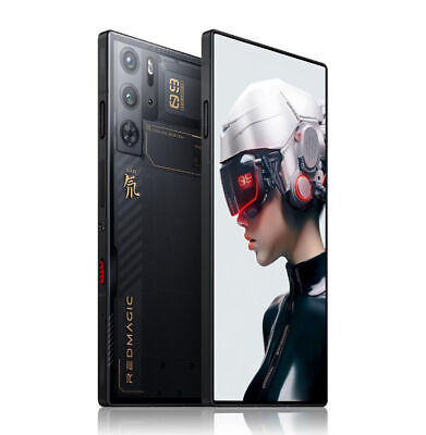  REDMAGIC 9 Pro Smartphone 5G, 120Hz Gaming Phone, 6.8 Full  Screen, Under Display Camera, 6500mAh Android Phone, Snapdragon 8 Gen 3,  12+256GB, 80W Charger, Dual-Sim, US Unlocked Cell Phone Black 