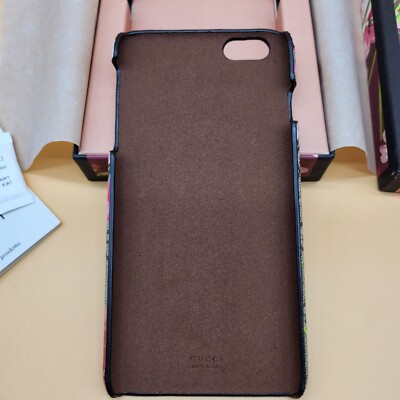 GUCCI iPhone 6 Plus Case GG Logo Monogram Blooms Floral Supreme