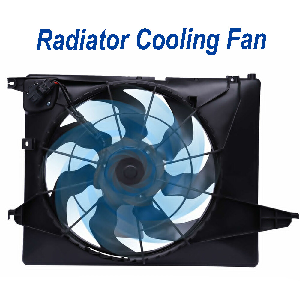 Radiator Cooling Fan For Hyundai Santa Fe 2010-12 Kia Sorento 2011-13 2.4L 3.5L
