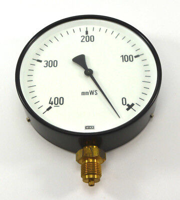 WIKA Manometer Druck Meßgerät 0-16 bar G 1/4" B unten VA Stahl CrNi NEU OVP