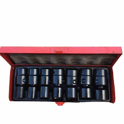 1/2" 29mm-38mm Set Prese A Impatto Profondo Alloy Steel 9pz - Foto 2