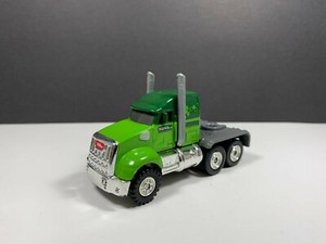 2013? Tonka Kenworth Vehicle Car Carrier Toy Cab Green Semi Truck | eBay