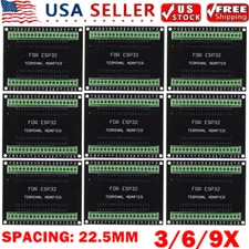 3/6/9Pcs For ESP32 GPIO ESP32S Breakout Board Development Board ESP-WROOM-32 US