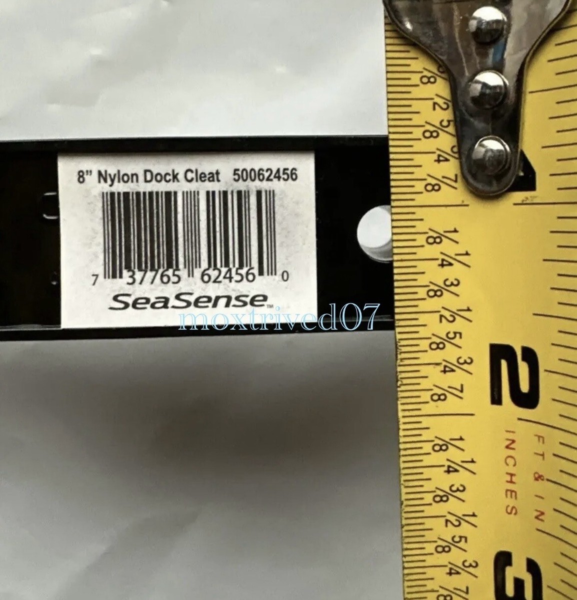 Marine Boat Black Uv Stabilised Nylon Cleat 5 Inch Everbilt 6 In. Nylon Dock Cleat 41714 Marine Boat Black Uv Stabilised Nylon Cleat 5 Inches - Foto 7