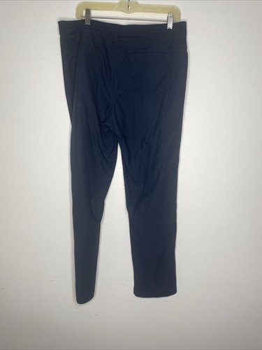 VRST Golf Tech Chino Flat Front Blue Slim Fit Athleisure Pant Mens 36 x 32 - Picture 5 of 7