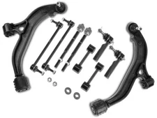 83MT72C Control Arm Ball Joint Tie Rod and Sway Bar Link Kit Fits Grand Caravan