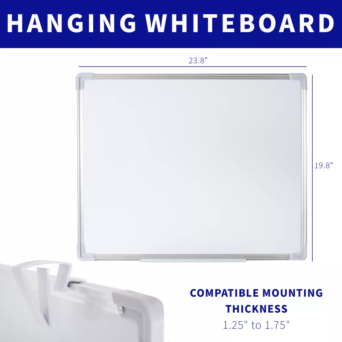 Hanging whiteboard cheap
