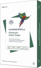 Hammermill Printer Paper, Premium Color 28 lb Copy 1 Ream | 500 Sheets, White 
