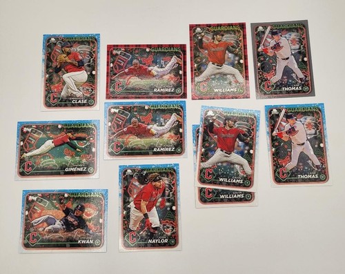 2024 Topps Baseball Team Lots (29 Teams) Holiday Base, SPs, Inserts, Parallels! - Picture 32 of 53