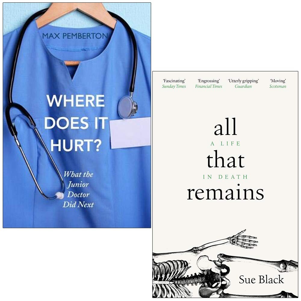 Where Does it Hurt By Max & All That Remains A Life 2 Books Collection Set New - Image 2
