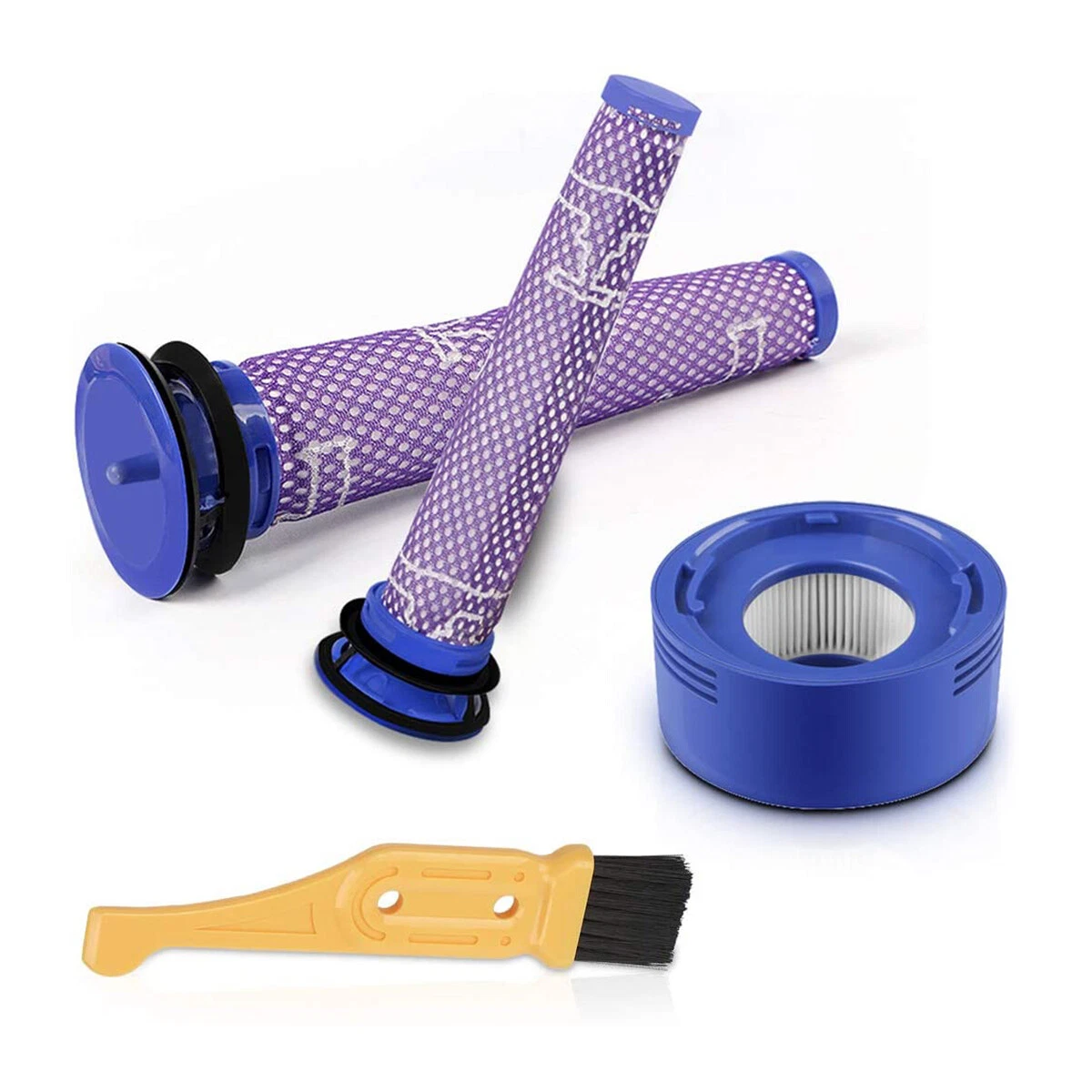Replacement Pre And Post HEPA Filter Attachment for Dyson V7 8