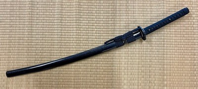 Moritaka Black imperial razor T10 Clay Tempered real hamon katana