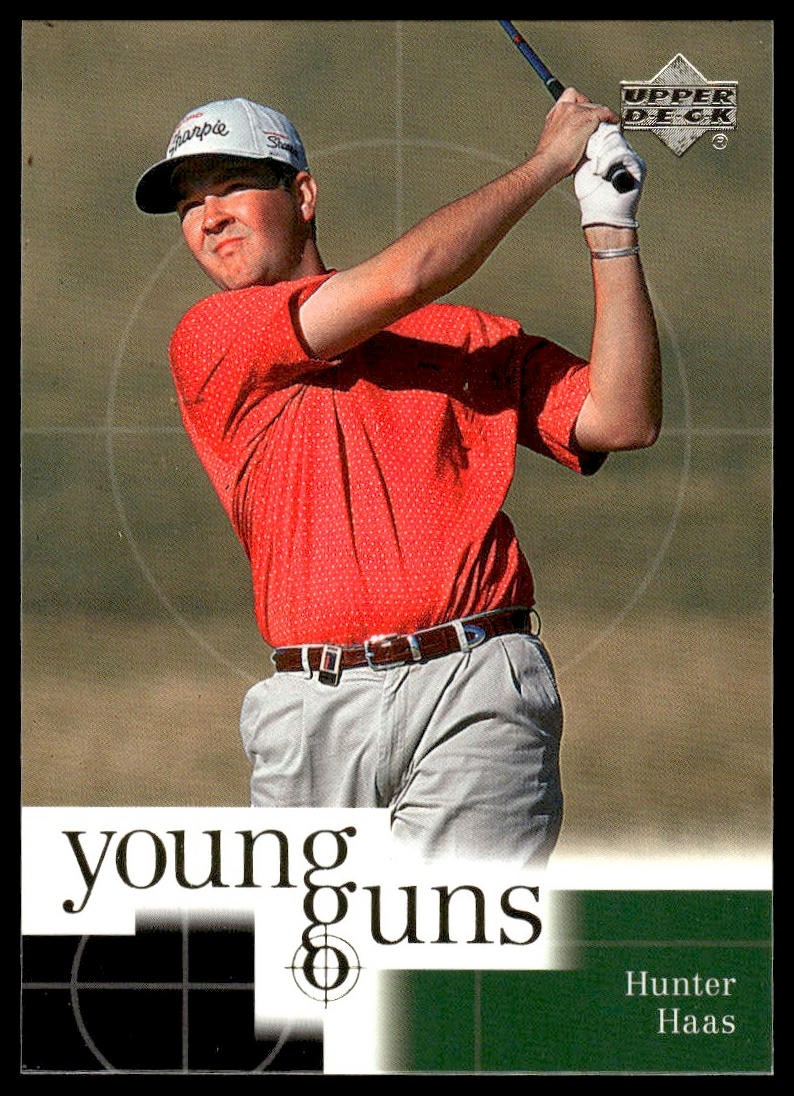 2001 Upper Deck #71 Hunter Haas RC Golf NM+