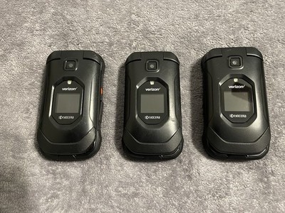 *Used* Lot of 3 Kyocera DuraXV E4810 *UNTESTED* *PARTS ONLY*