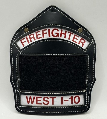 Katy, Texas V.F.D. Volunteer Fire Department FIREFIGHTER WI-10  Helmet Shield
