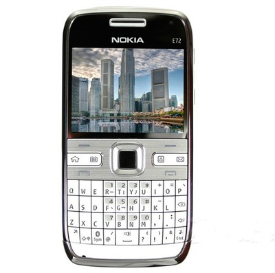 Original Nokia E72 5MP Camera 3G WIFI UNLOCKED QWERTY Keyboard MP3 Mobile Phone