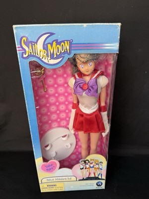 Vintage Irwin Sailor Moon Sailor Mars Deluxe 12 Zoll Puppe verpackt