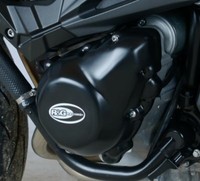 Linker Motordeckel R&G Racing Schwarz Kawasaki Z800