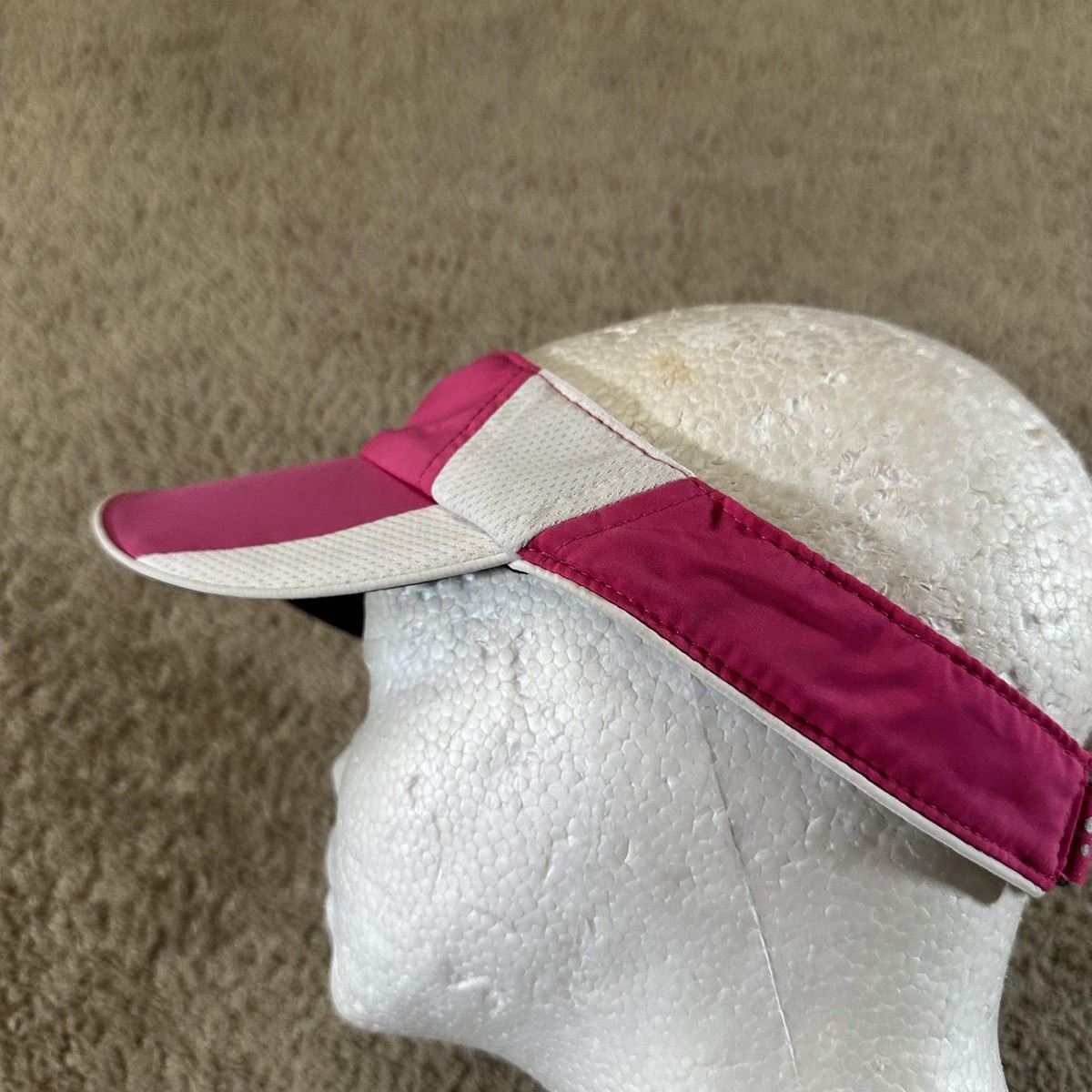 Vintage Retro Y2K NIKE Heritage86 Arch Spell Out Hat Cap Pink Women’s Nike Youth One Size Heritage86 Hat - Pink Foam (1 each  main image 2