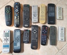 Lot Of 14 Bulk Remote Controls Untested Vcr Dvd Stereo Etc Sony Rca Kenwood Etc