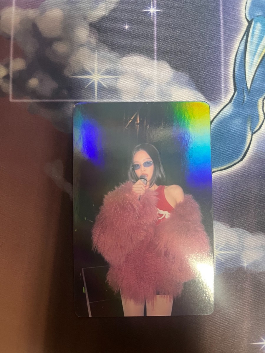 BLACKPINK jennie from jennie cards + bonus luffy random card | eBay